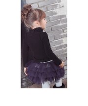 【当該商品送料無料】女の子 キッズ 長袖 Tシャツ 通販 ロンT 10002437 長袖Tシャツ カットソー ハイネック くしゅくしゅ