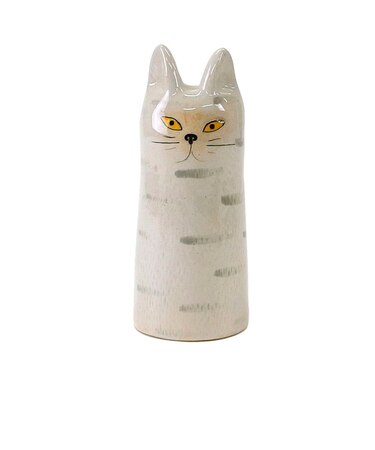 【当該商品送料無料】フラワーベース 小さい 猫 通販 花瓶 花器 キャットフラワーベース キッチンツールスタンド 小さめ ねこ ネコ 猫グッズ