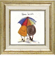 【当該商品送料無料】サムトフト 絵画 通販 約24cm × 24cm Sam toft アートフレーム おしゃれ サム トフト アートパネル