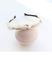 【当該商品送料無料】リボン カチューシャ キッズ パール 通販 ヘッドドレス 髪飾り 女の子 子供 子ども こども セレモニー 卒園式 入学式