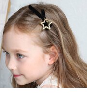 【当該商品送料無料】黒リボン ヘアクリップ 通販 ヘア クリップ ヘアピン 髪飾り 髪留め キッズ 女の子 子供 子ども こども おしゃれ かわいい