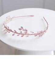 【当該商品送料無料】細い カチューシャ キッズ リーフ 通販 ヘッドドレス 女の子 子供 子ども こども 普段 フォーマル セレモニー 卒園式