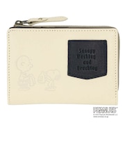 【当商品送料無料】スヌーピー 財布 PEANUTS 73480 通販 二つ折り財布 二つ折り 2つ折り財布 さいふ サイフ お財布 おさいふ