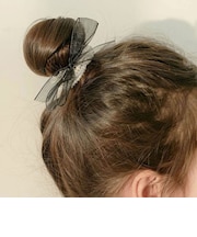【当商品送料無料】Rora ヘアゴム キッズ 通販 ボンジュール ビジュー 髪ゴム 髪飾り 髪留め リボン パール 女の子 子供 子ども こども