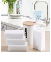 【当商品送料無料】メラミンスポンジ 業務用 通販 10×6cm 6個 スポンジ 洗剤不要 激落ち メラミンクリーナー 掃除 ガラス タイル 水栓金属