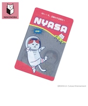 【当商品送料無料】NEKONOBA グッズ 通販 ネコノバ 日本製 クリアカード 透明 カード スマホ裏 スマートフォン 猫グッズ 猫 ねこ ネコ