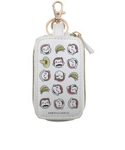 【当商品送料無料】キーケース スマートキー キャラクター 窓 通販 スマートキーケース スマートキーカバー キーホルダー キー カバー 2個収納