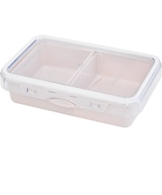【当商品送料無料】push&push ランチボックス 800ml 通販 弁当箱 お弁当箱 仕切り付き フードコンテナ 保存容器 1段 一段