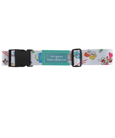 【当商品送料無料】スイマー サンリオ スーツケースベルト 通販 SWIMMER×SANRIO キャリーケースベルト キャリーバッグベルト