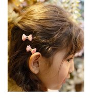 【当商品送料無料】Rora ヘアクリップ キッズ 2個セット 通販 メロディア ミニ ラインストーン ヘアークリップ 髪どめ 髪留め