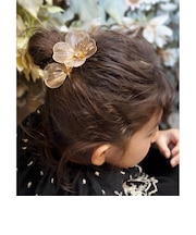 【当商品送料無料】Rora ヘアクリップ キッズ 通販 グラシア ヘアークリップ 髪どめ 髪留め ヘアアクセサリー 髪飾り お花 フラワー 子供