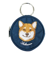 【当商品送料無料】ポーチ 小さめ かわいい 通販 アニマル刺繍丸ポーチ 小物入れ 財布 代わり コインケース ミニポーチ イヤホン 小銭入れ