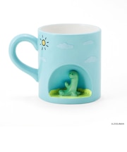 【当商品送料無料】マグカップ 陶器 通販 キャラクター かわいい 電子レンジ不可 食洗機不可 恐竜 ブラキオ おしゃれ 可愛い コーヒーカップ マグ