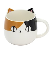 【当商品送料無料】セラミック藍 マグカップ 通販 にゃん屋 猫3兄弟 マグ カップ 湯呑み コップ 食器 猫 ネコ ねこ セラミック 藍 ai 陶器