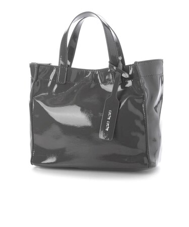 【当商品送料無料】カシュカシュ cachecache バッグ 01-00-76454 通販 トートバッグ ソフトエナメルスクエア手提げトートS