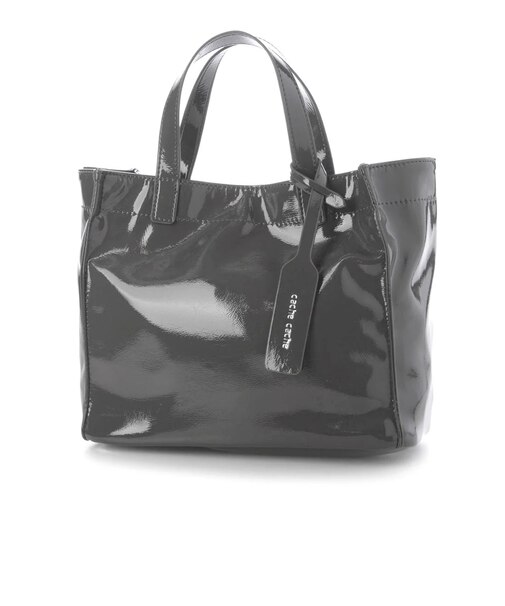 【当商品送料無料】カシュカシュ cachecache バッグ 01-00-76454 通販 トートバッグ ソフトエナメルスクエア手提げトートS
