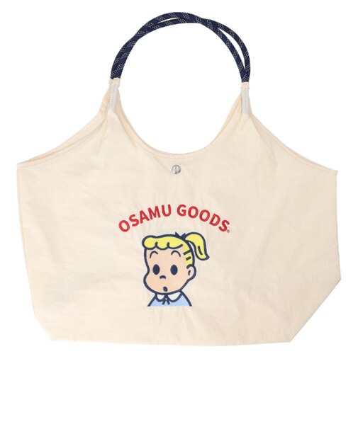 【当商品送料無料】OSAMU GOODS トートバッグ 通販 トートバック サブバッグ エコバッグ オサムグッズ 原田治 ロープハンドル バッグ