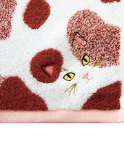 【当商品送料無料】今治フェイスタオル 通販 ロングフェイスタオル ミニバスタオル 猫グッズ かわいい猫柄タオル ギフト 綿100パーセント日本製