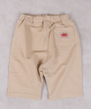 【防汚加工】サルエルストレッチショーツ