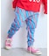 総柄サルエルロングパンツ