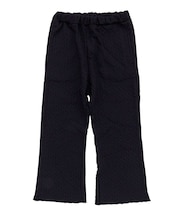 ジャガードスリットフレアパンツ