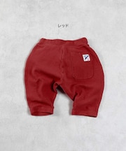 ストレッチサルエルハーフパンツ