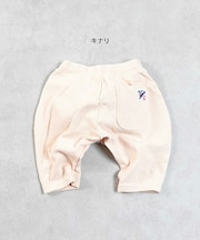 ストレッチサルエルハーフパンツ