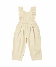 COTTON from U.S.A デニム3WAYフリルサロペット