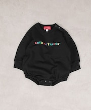 BOKUHATANOSII スウェットロンパース