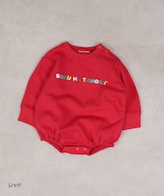 BOKUHATANOSII スウェットロンパース