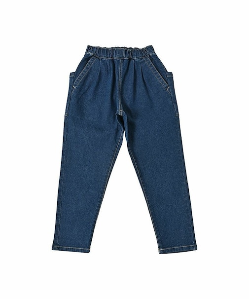 デニムタックロングパンツ
