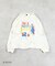 裏毛プリントトレーナー