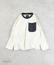 配色ポケットロンTee