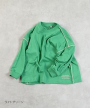 バイカラーラインロンT