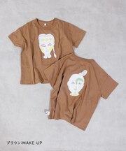 マエウシロプリントTシャツ