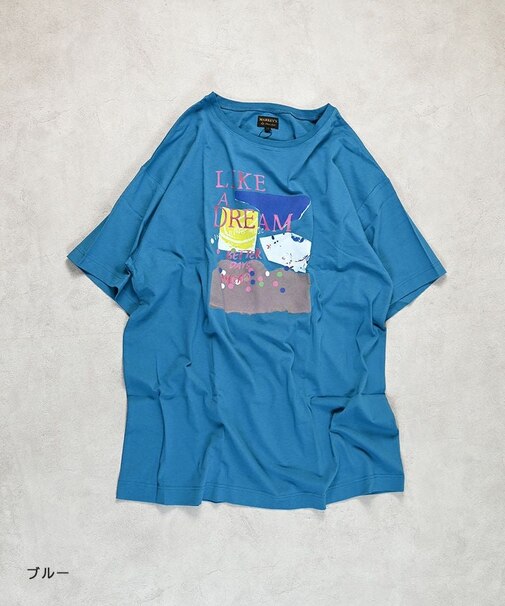 グラフィックプリントビッグTシャツ(160cmのみ)