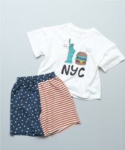 ぱぱっとワールドセットアップ(Tシャツ+ハーフパンツ)