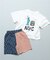 ぱぱっとワールドセットアップ（Tシャツ+ハーフパンツ）