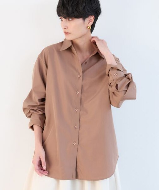 2WAYカシュクールシャツ / マシンウォッシャブル