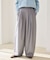 ウエストボタンタタックパンツ / ハンドウォッシャブル