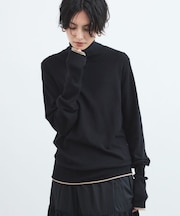 タートルスリットニット