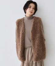 ＜選べる丈＞ボアベスト