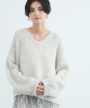 TRICOTS JEAN MARC / Vネックニット