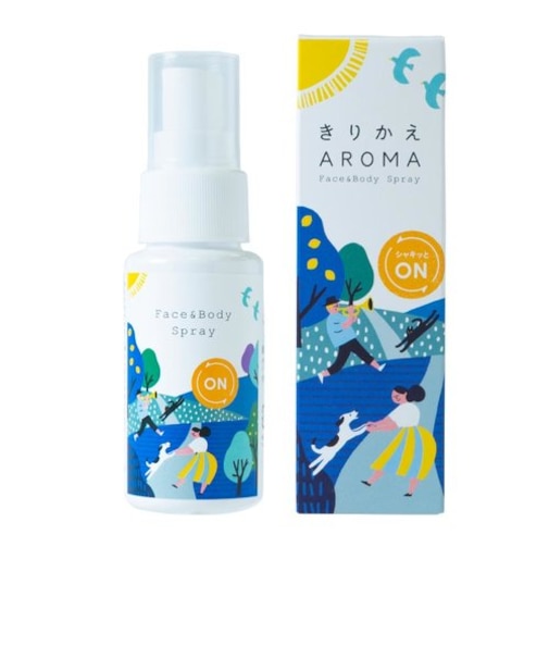 きりかえアロマ シャキッとオン フェイス＆ボディースプレー 50ml