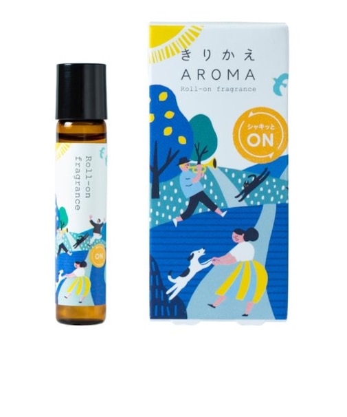 きりかえアロマ シャキッとオン ロールオンフレグランス 6ml