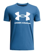 UAスポーツスタイル ロゴ ショートスリーブTシャツ
