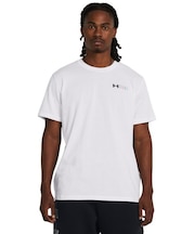 UAヘビーウエイト ロゴリピート ショートスリーブTシャツ