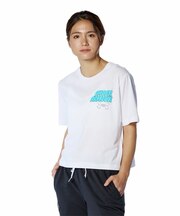 UAコットン クロップ ショートスリーブTシャツ