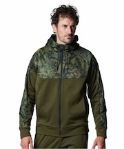 UA ARMOUR FLEECE CAMO FULL-ZIP HOODIE