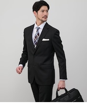 【撥水】SLIM FIT 無地 ジャケット(セットアップ対応)